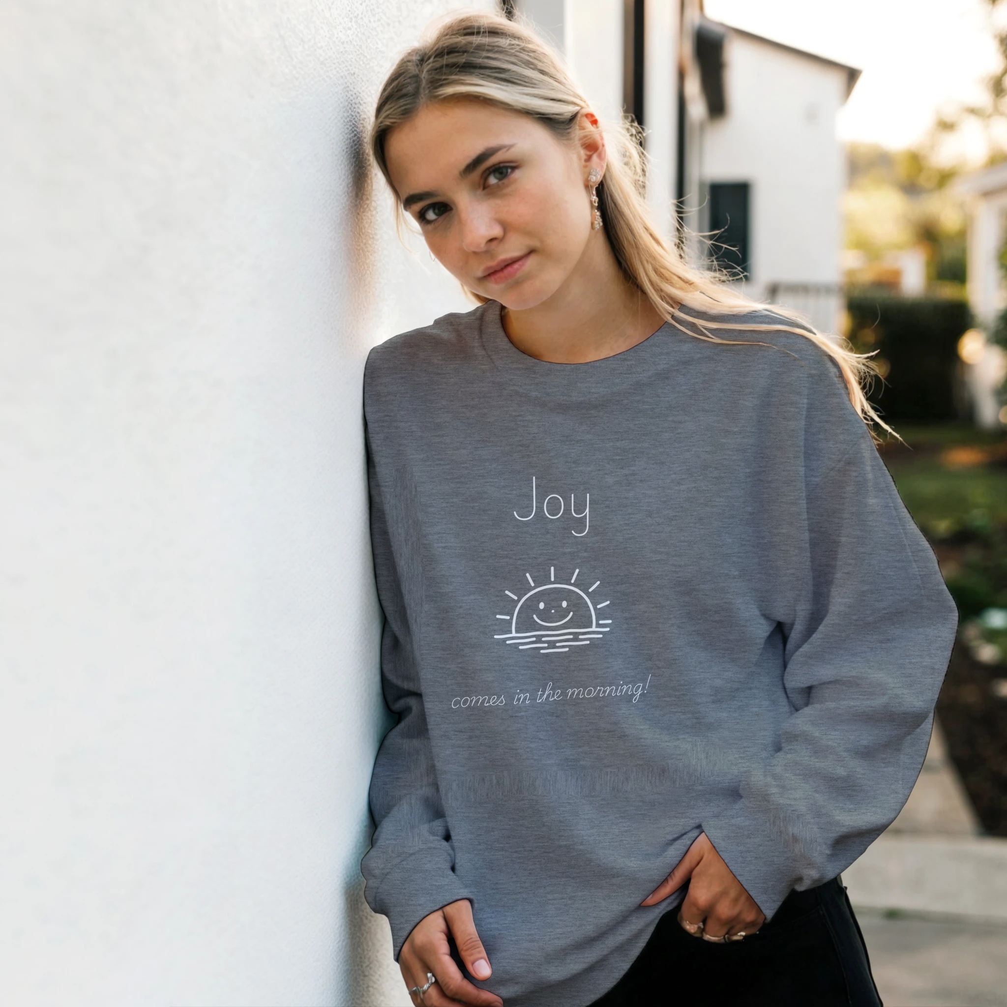 Joy | Classic Unisex Crewneck Sweatshirt | Gildan® 18000