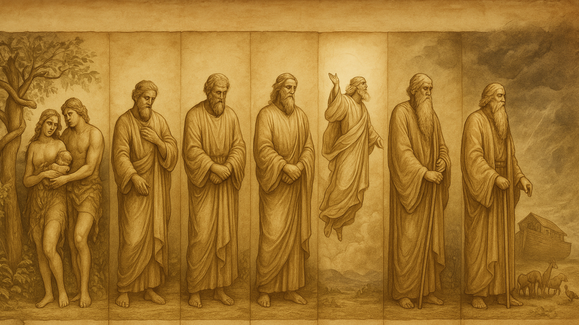 10 Sermon & Worship PowerPoint Backgrounds (Lot SBDP-06) - Pentateuch
