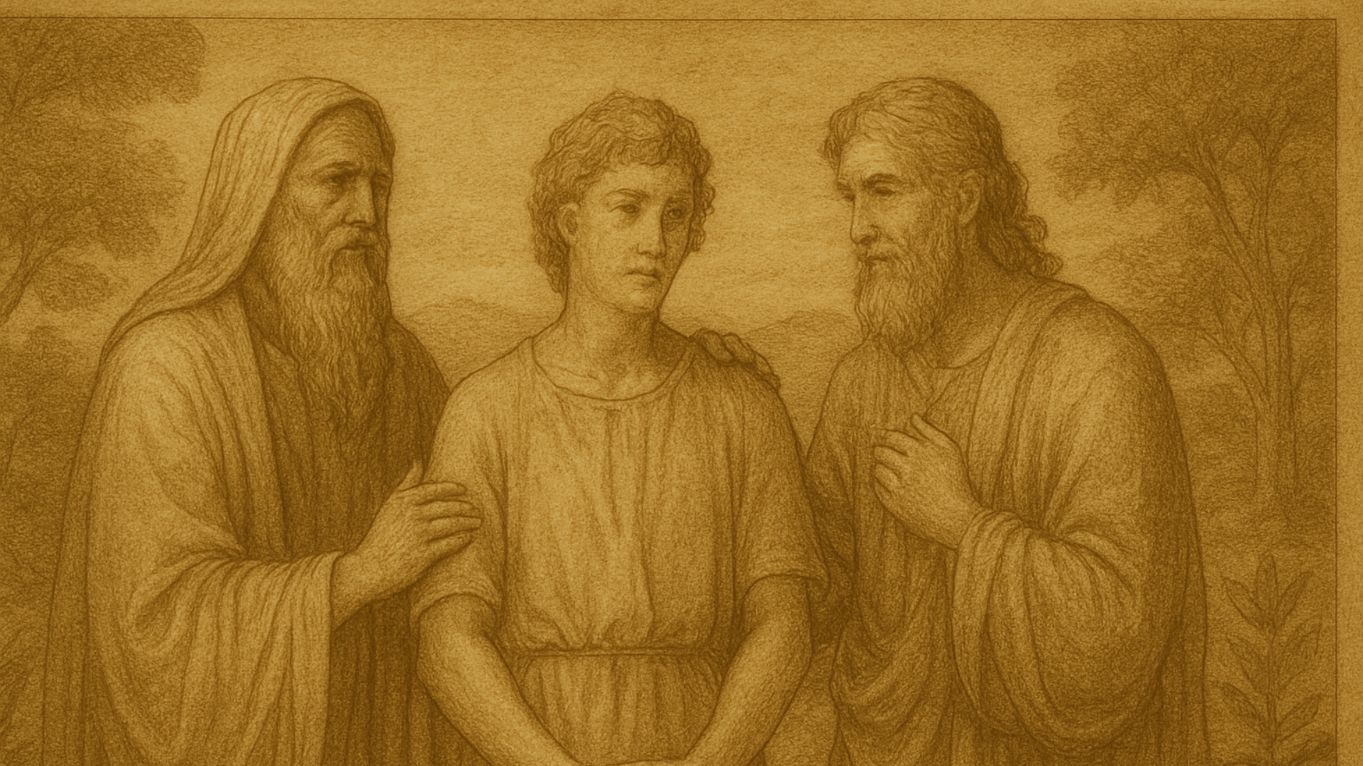 10 Sermon & Worship PowerPoint Backgrounds (Lot SBDP-06) - Pentateuch